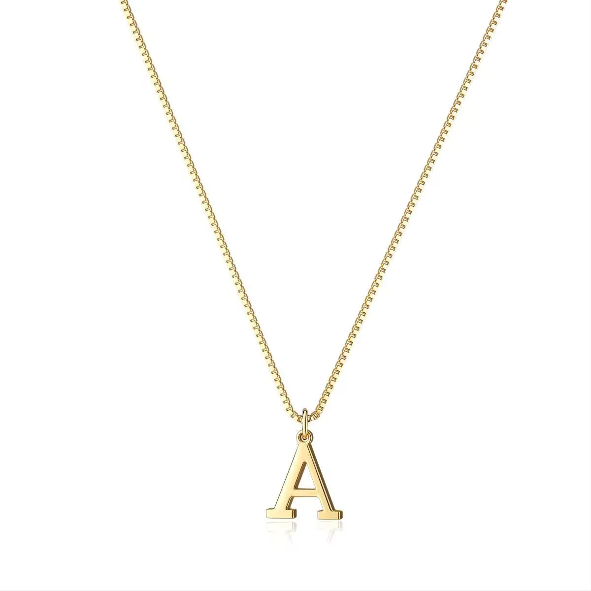 Alphabet Initial Necklace