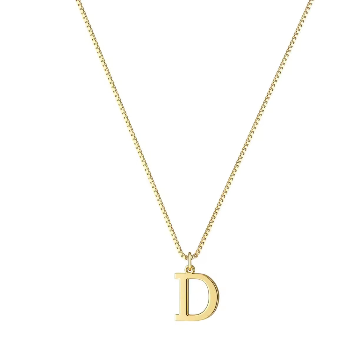 Alphabet Initial Necklace