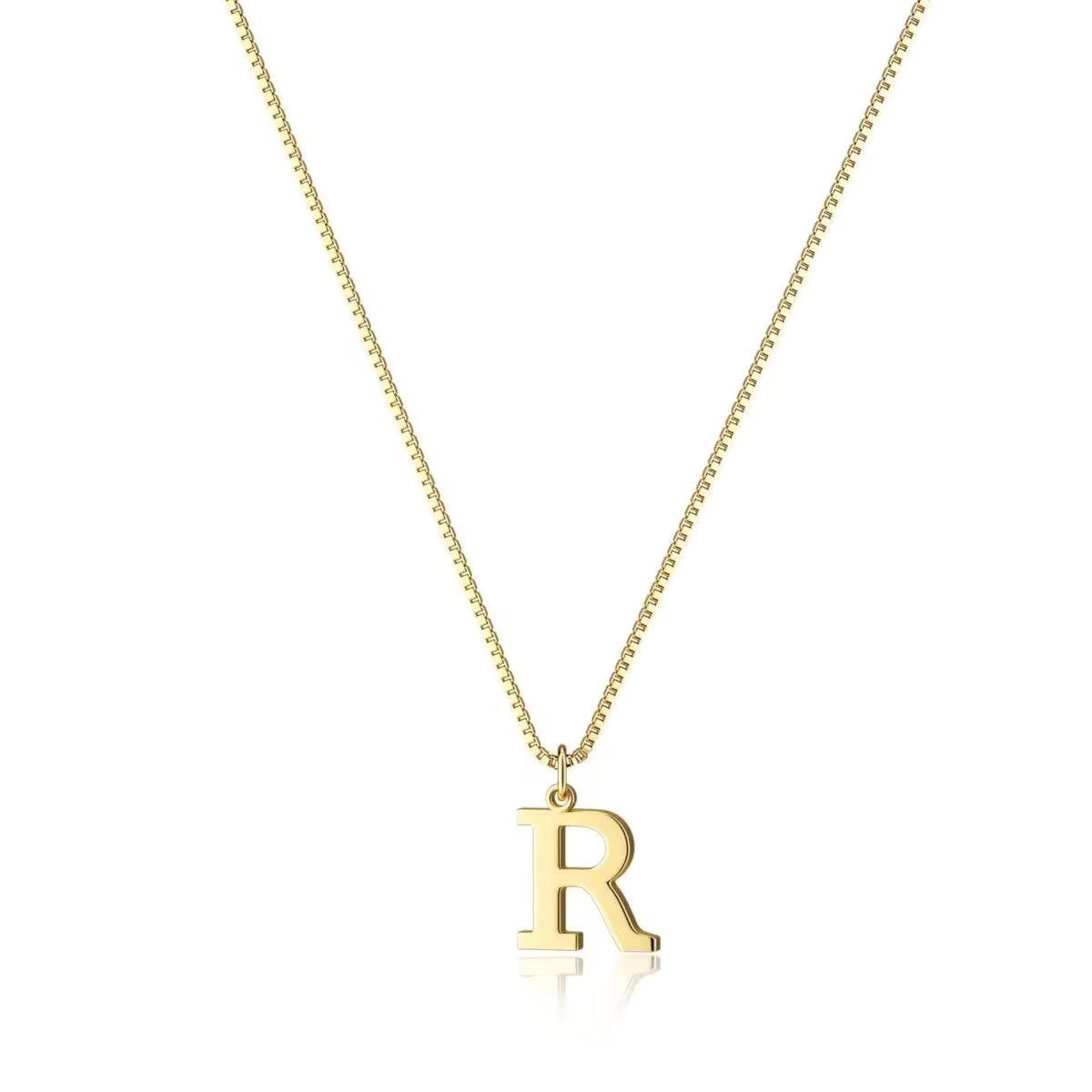 Alphabet Initial Necklace