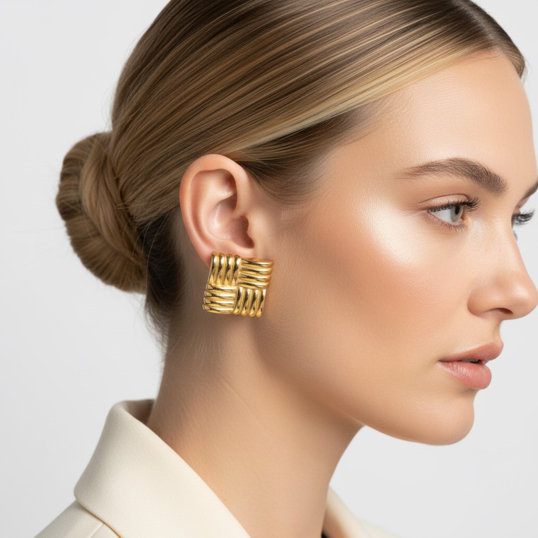 Nexus Square Earrings