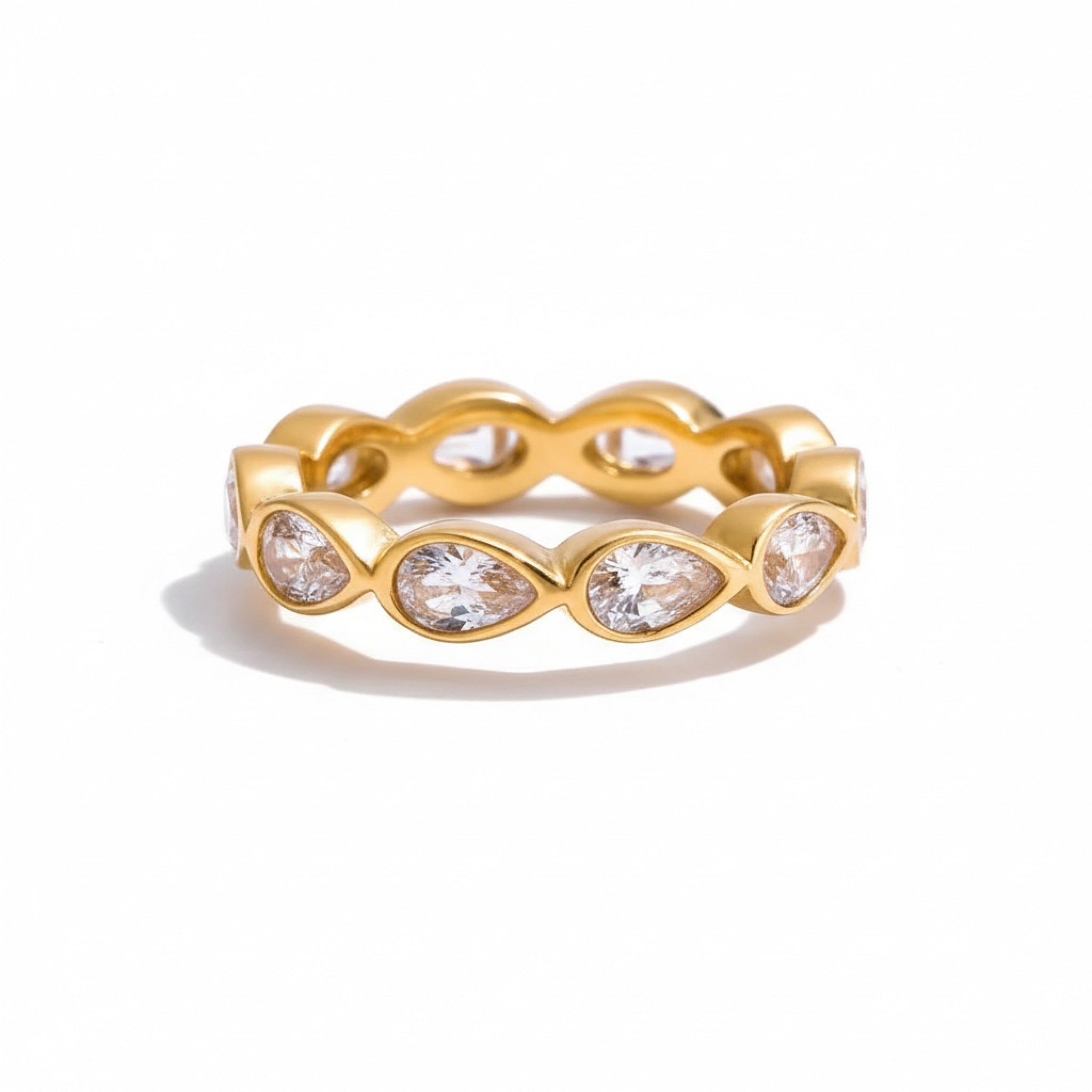 Pear Shimmer Ring