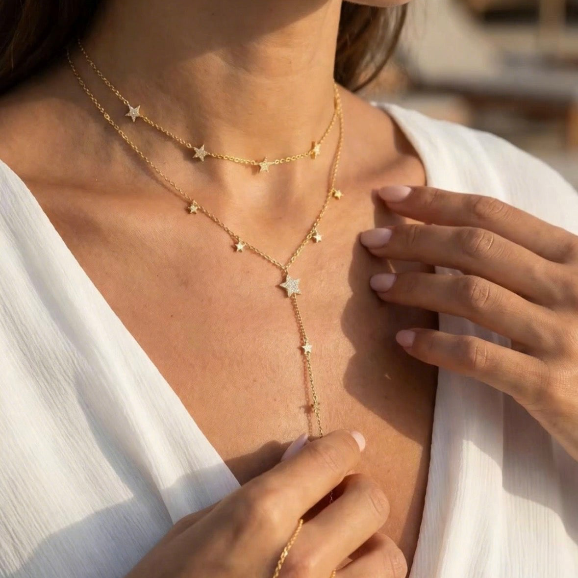 Starlight Drop Necklace