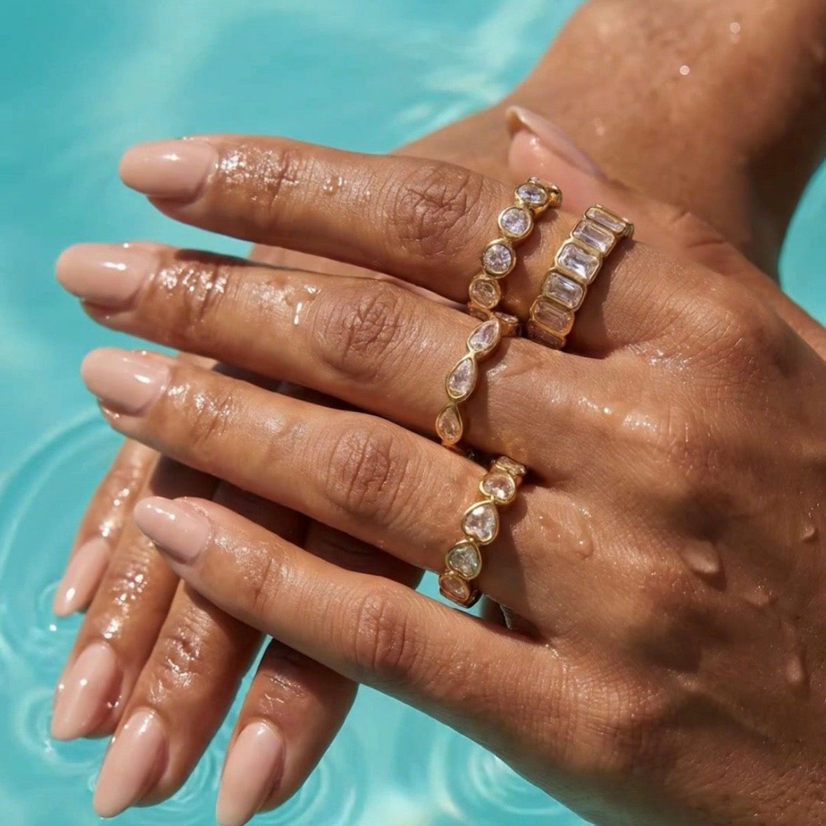 Heart Shimmer Ring