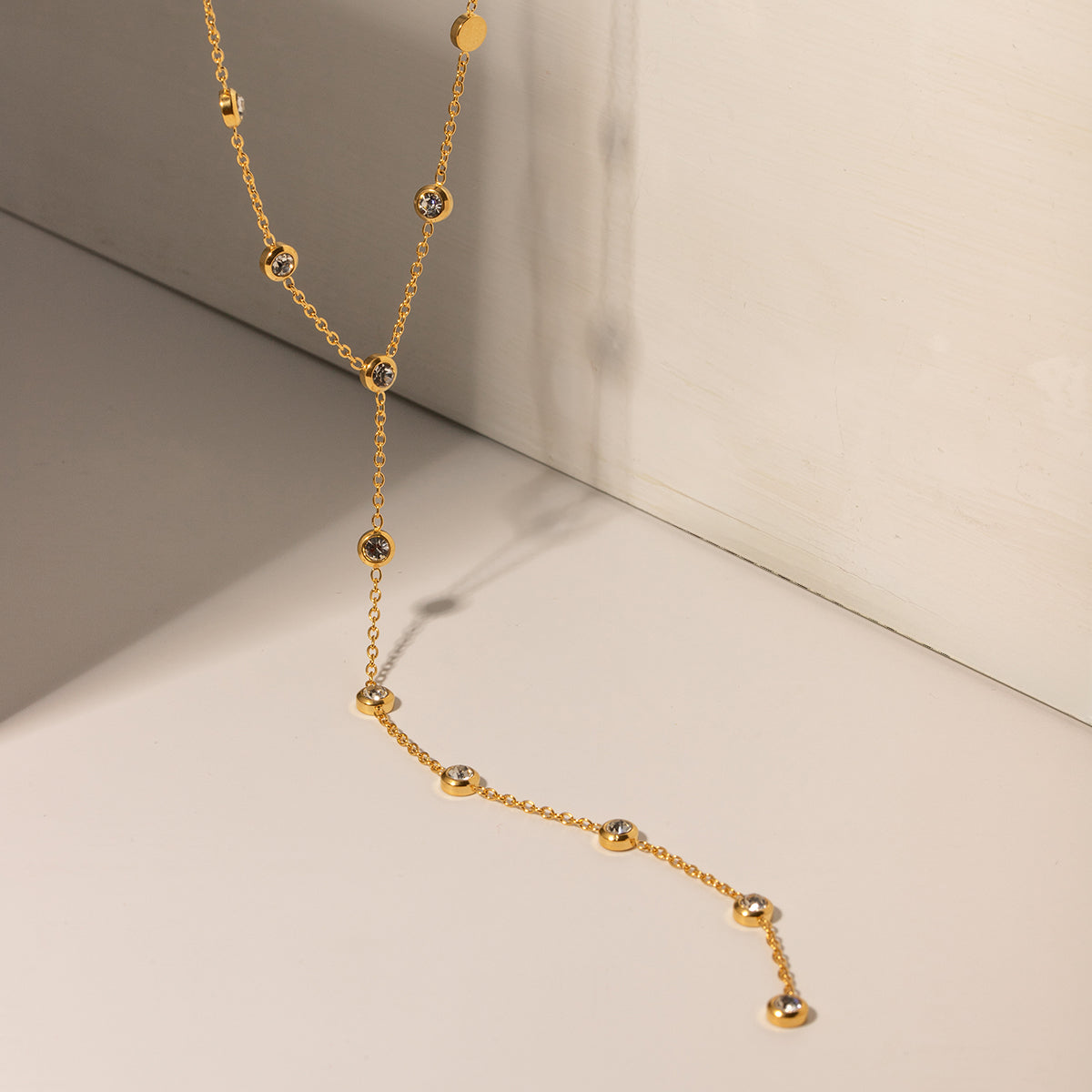Elara Drop Down Necklace